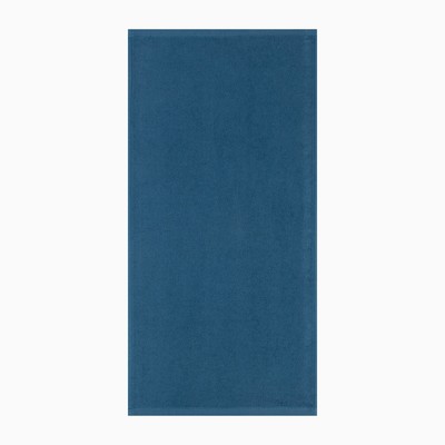 Полотенце махровое «Экономь и Я», 100×150 см, хлопок 100%, синее
