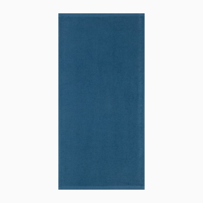 Полотенце махровое «Экономь и Я», 100×150 см, хлопок 100%, синее - Фото 1