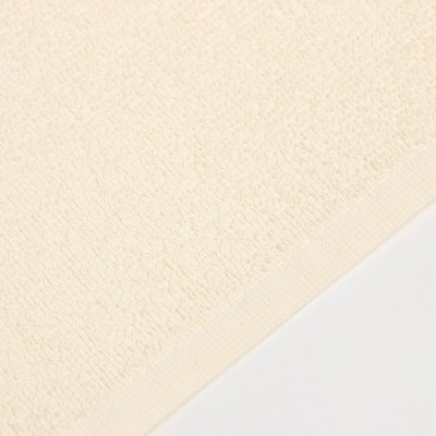 Полотенце  махровое Экономь и Я 70*130 см, цв. молочный, 100% хлопок, 350 гр/м2