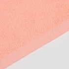 Полотенце махровое «Экономь и Я», 70×130 см, хлопок 100%, 350 г/м², персиковое - Фото 4