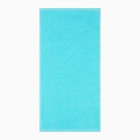 Полотенце махровое «Экономь и Я», 70×130 см, хлопок 100%, голубое