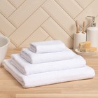 Полотенце махровое «Экономь и Я», 50×90 см, хлопок 100%, 350 г/м², белое - Фото 2