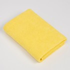 Полотенце  махровое Экономь и Я 50*90 см, цв. желтый, 100% хлопок, 350 гр/м2 - Фото 2
