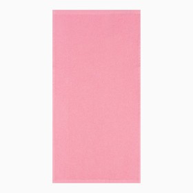 Полотенце махровое «Экономь и Я», 50×90 см, хлопок 100%, розовое