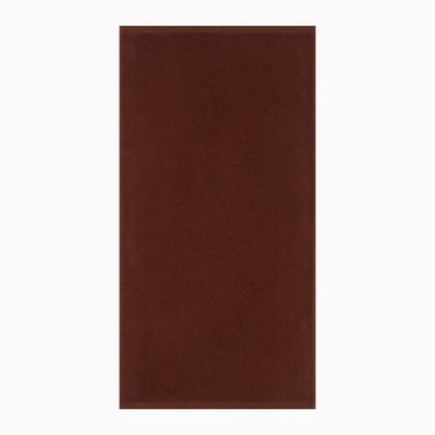 Полотенце  махровое Экономь и Я 50*90 см, цв. шоколадный, 100% хлопок, 350 гр/м2