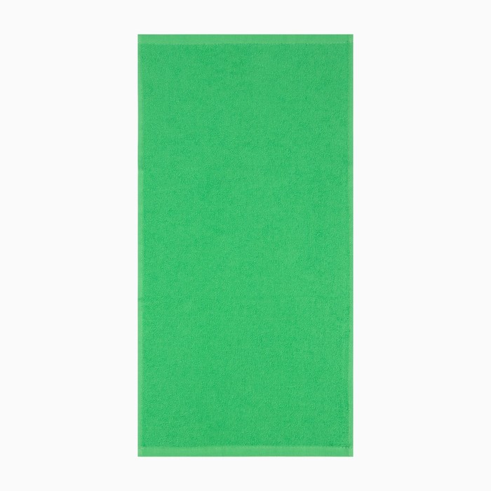 Полотенце  махровое Экономь и Я 30*60 см, цв. зеленый, 100% хлопок, 350 гр/м2 - фото 1926585023
