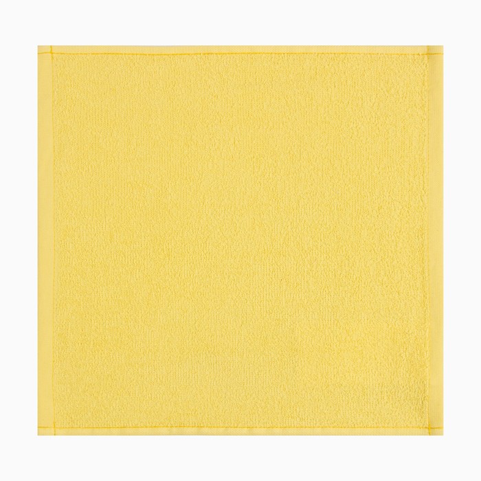 Салфетка махровая универсальная для уборки Экономь и Я, желтый, 100% хлопок, 350 гр/м2 - фото 1887009777