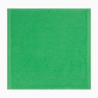 Салфетка махровая универсальная для уборки «Экономь и Я», хлопок 100%, зелёная - Фото 1