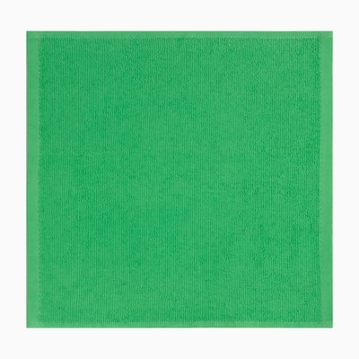 Салфетка махровая универсальная для уборки «Экономь и Я», хлопок 100%, зелёная