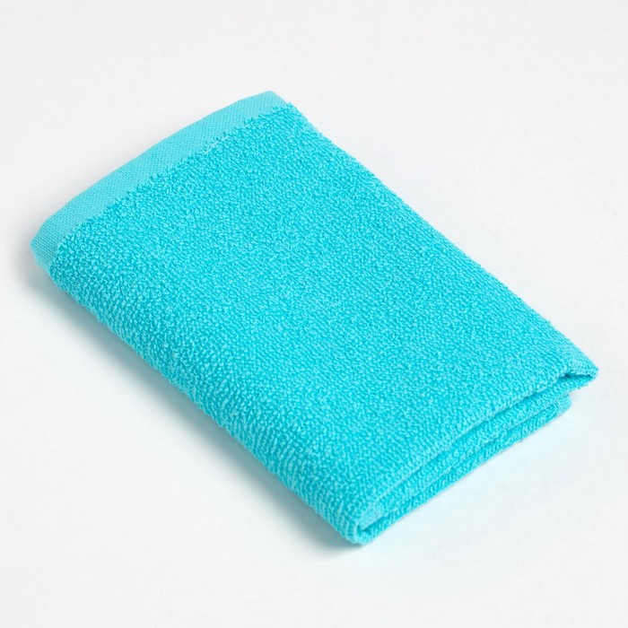 Салфетка махровая универсальная для уборки Экономь и Я, голубой, 100% хлопок, 350 гр/м2 - фото 1907610006