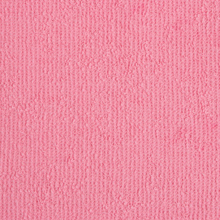 Салфетка махровая универсальная для уборки Экономь и Я, розовый, 100% хлопок, 350 гр/м2 - фото 1887009798