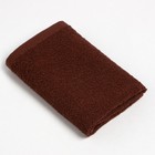 Салфетка махровая универсальная для уборки «Экономь и Я», хлопок 100%, коричневая - Фото 2