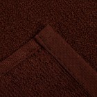 Салфетка махровая универсальная для уборки Экономь и Я, шоколадный, 100% хлопок, 350 гр/м2   927301 - Фото 4