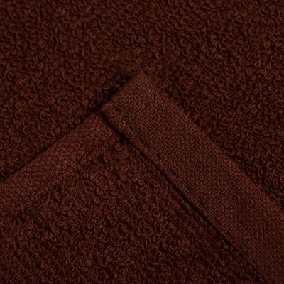 Салфетка махровая универсальная для уборки «Экономь и Я», хлопок 100%, коричневая