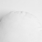 Подушка "Этель" Облачко белая 48х38см, велюр, 100% п/э - Фото 2