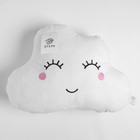 Подушка декоративная «Этель. Облачко белая», 48×38 см, велюр - Фото 5