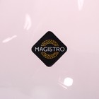 Бокалы для вина Magistro «Иллюзия», 550 мл, 10×24 см, набор 6 шт., стекло, розовые - Фото 7