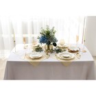 Бокал для вина Magistro «Иллюзия», 550 мл, 10×24 см, стекло, золотистый - Фото 7