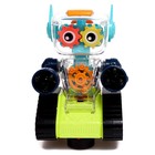 Робот «Шестерёнка»,световые и звуковые эффекты, цвета МИКС - фото 31950442