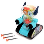 Робот «Шестерёнка»,световые и звуковые эффекты, цвета МИКС - фото 31950445