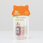 Когти накладные "Антицарапки" (20 шт), размер S, красные с блестками - Фото 6