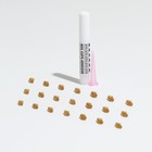 Когти накладные "Антицарапки" (20 шт), размер S, золотые с блестками - Фото 5