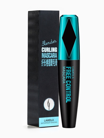 Тушь для ресниц NAYOU, цвет черный, 10 мл