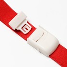 Жгут текстильный, 40 х 2.5 см, красный - фото 24352551