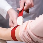 Жгут текстильный, 40 х 2.5 см, красный - фото 24352553