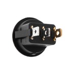 Переключатель черный с красной подсветкой, 12 В, 16 А, 3 контакта - фото 51759682