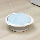 Таз складной «Флекс», 5.5 л, 32.5×33×4.5 см, смоки - Фото 8