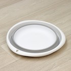 Таз складной «Флекс», 10 л, 39.5×40×5.5 см, смоки - Фото 8