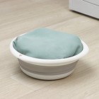 Таз складной «Флекс», 10 л, 39.5×40×5.5 см, смоки - Фото 10