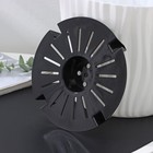 Кашпо для цветов со вставкой «Волна», 8 л, d=25 см, h=21.5 см, белый - Фото 4