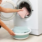 Таз складной «Флекс», 10 л, 39.5×40×5.5 см, морская волна - Фото 8