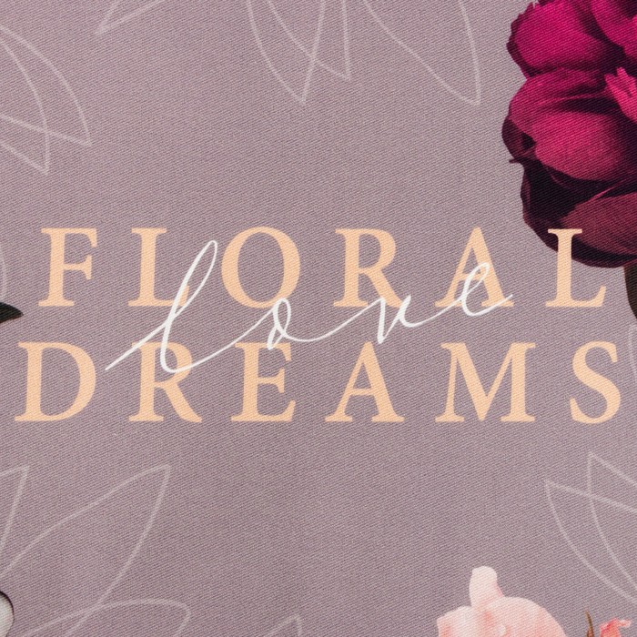 Полотенце "Этель" Floral dreams 40х73 см, 100% хл, саржа 190 г/м2 - фото 1885543609