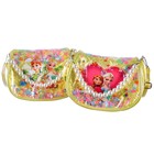 Сумка детская на клапане, 6х12х16 см,  регулируемый ремень, желтый МИКС - фото 21975180