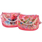 Сумка детская на клапане, 6х12х16 см,  регулируемый ремень, ярко-розовый МИКС - фото 21975209