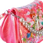 Сумка детская на клапане, 6х12х16 см,  регулируемый ремень, ярко-розовый МИКС - фото 21975211