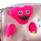 Сумка детская на молнии, 6х11х13 см, регулируемый ремень, розовый МИКС - фото 21975221