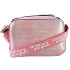 Сумка детская на молнии, 6х11х13 см, регулируемый ремень, розовый МИКС - фото 21975223