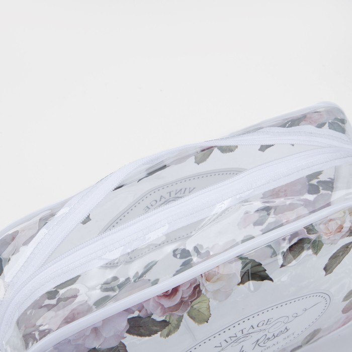 Косметичка на молнии, цвет белый 32800