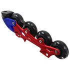 Коньки детские раздвижные Snow Cat, с роликовой платформой, р. 30-33, уценка - Фото 15