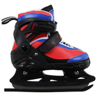 Коньки детские раздвижные Snow Cat, с роликовой платформой, р. 30-33, уценка - Фото 9