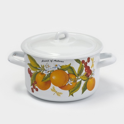 УЦЕНКА Кастрюля, 2,9 л, деколь МИКС