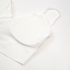 Комплект нижнего белья женский (топ, трусы) Collorista, белый, размер 42-44 - Фото 12