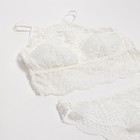 Комплект женский (топ, трусы) цвет белый, размер 42-44 9424449