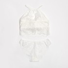 Комплект женский (топ, трусы) цвет белый, размер 42-44 9424449