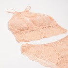 Комплект женский (топ, трусы) цвет розовый, размер 42-44 9424450