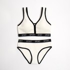 Комплект женский (топ, трусы) цвет белый, размер 42-44 9424462